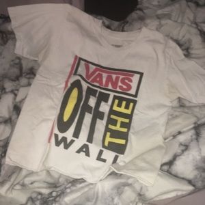 Vans off the wall logo T-shirt